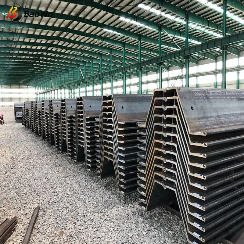 SM 400A SS490B U-Shaped Steel Sheet Pile - Image 2