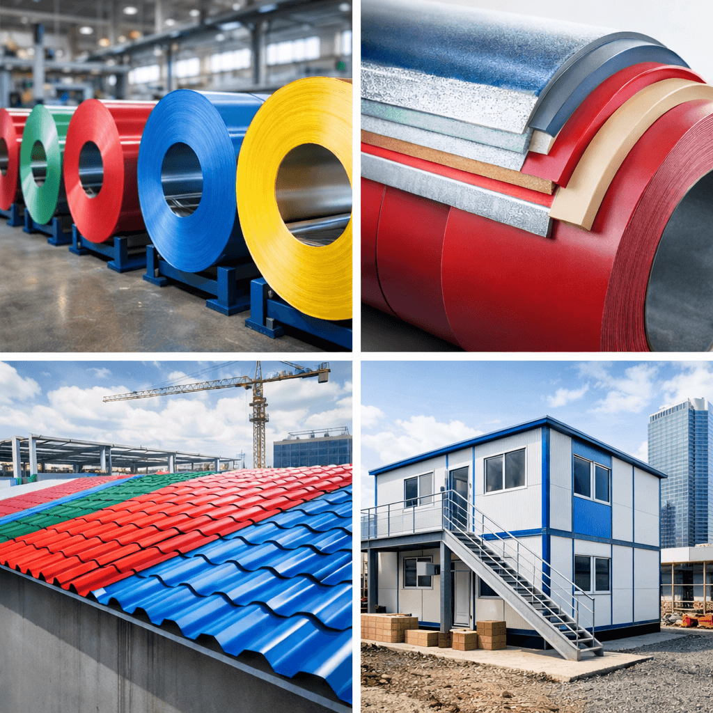 PPGI Steel Coil for Construction: Structure, Benefits, and Applications